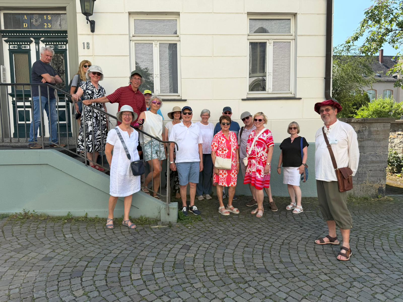Sommerfest mit besonderer Stadtführung